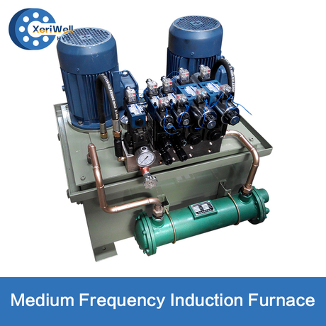 Medium Frequency Induction Fumace Metallurgical Melting and Casting(Non-ferrous metals) Melting Furnace Hydraulic System