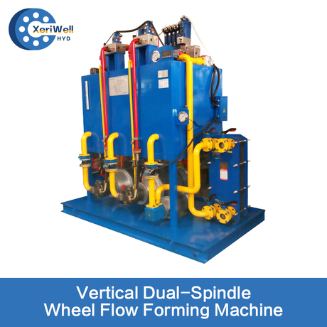 Vertical Dual-Spindle Wheel Flow Forming Machine Hydraulic system