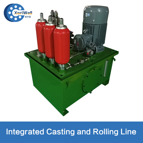 Integrated Casting And Rolling Line Hydraulic System