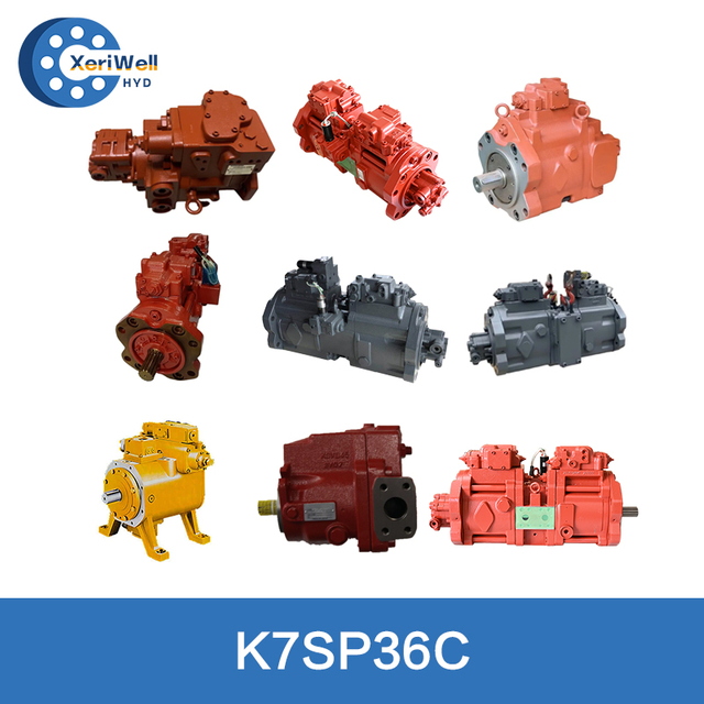 KAWASAKI K7SP36C Double Acting Hydraulic Pump