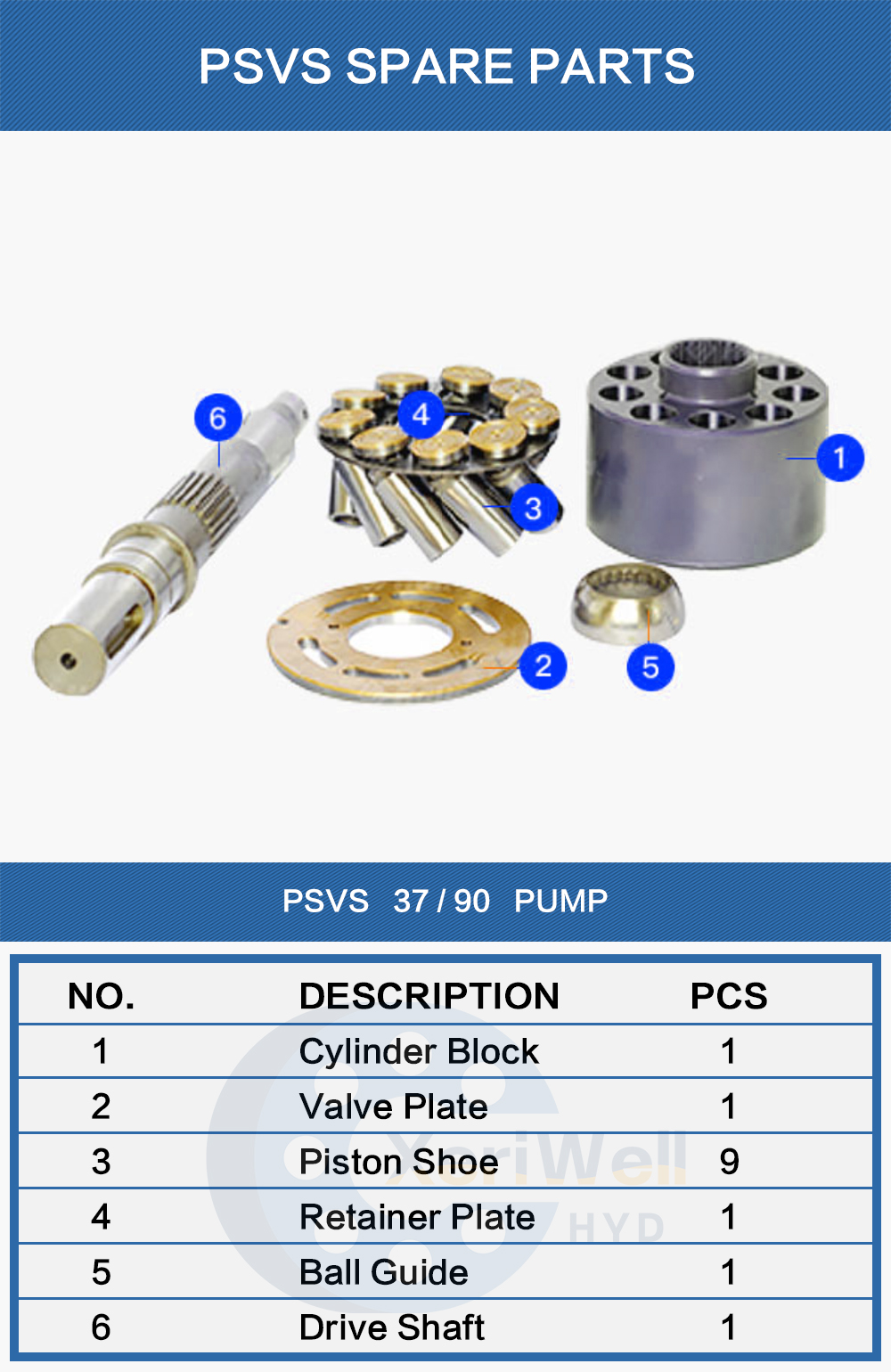 hydraulic pump 200 bar