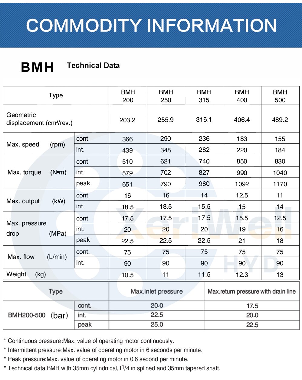 bmh motor manual