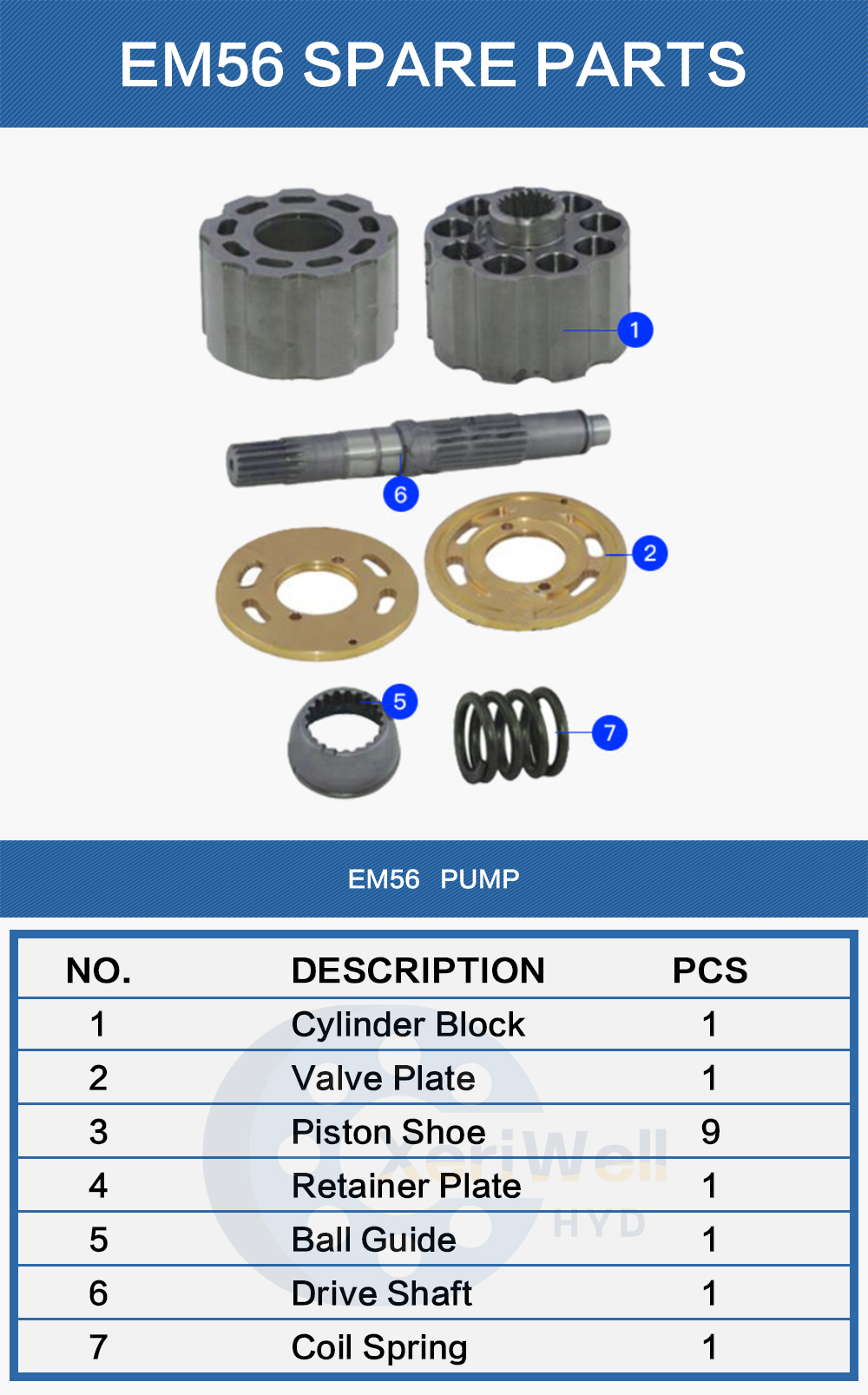 hitachi 200 hydraulic pump