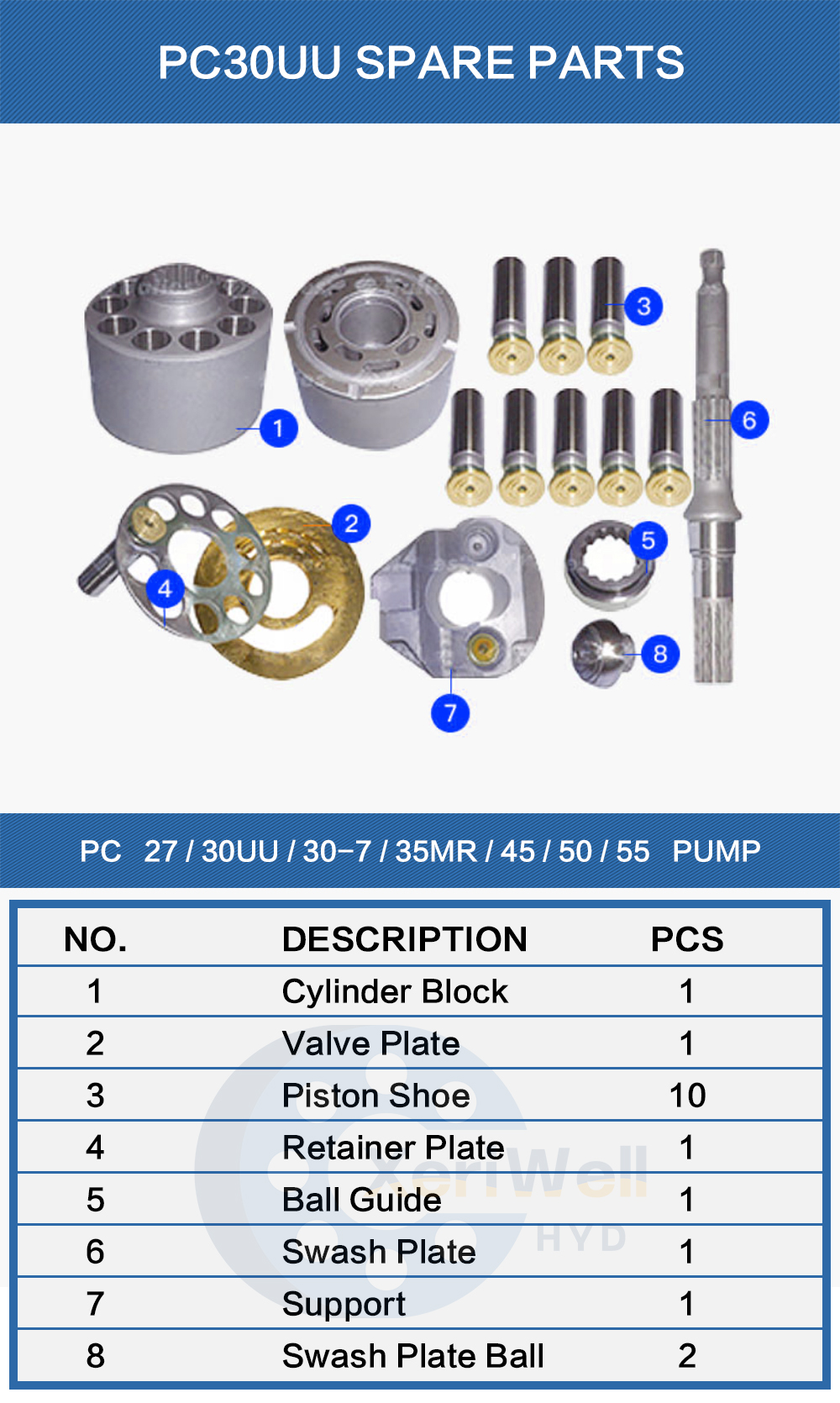 komatsu pump solenoid valve